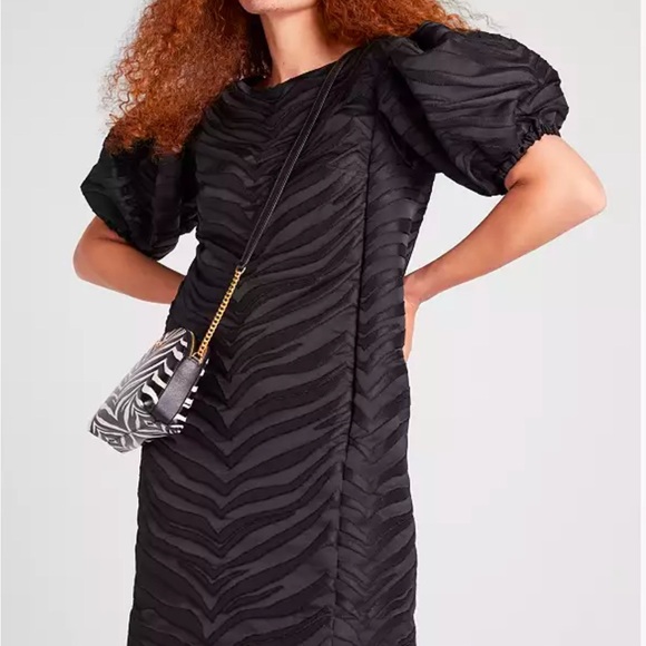 Kate Spade Bold Zebra Jacquard Dress, size 12 - Picture 1 of 4